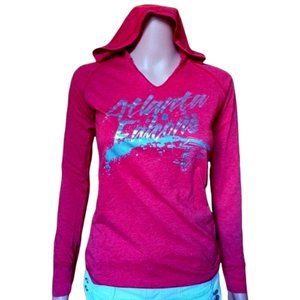 Women's Atlanta Falcons Long Sleeve Shirt With Hood